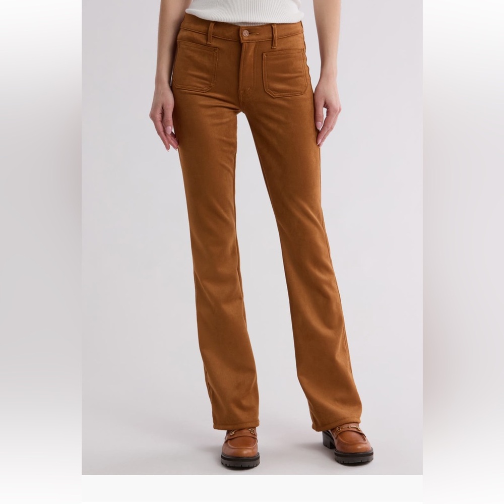 Women's Tan Jeans

NWT MOTHER The Patch
Slacker Wide Leg Pants Soft core suede